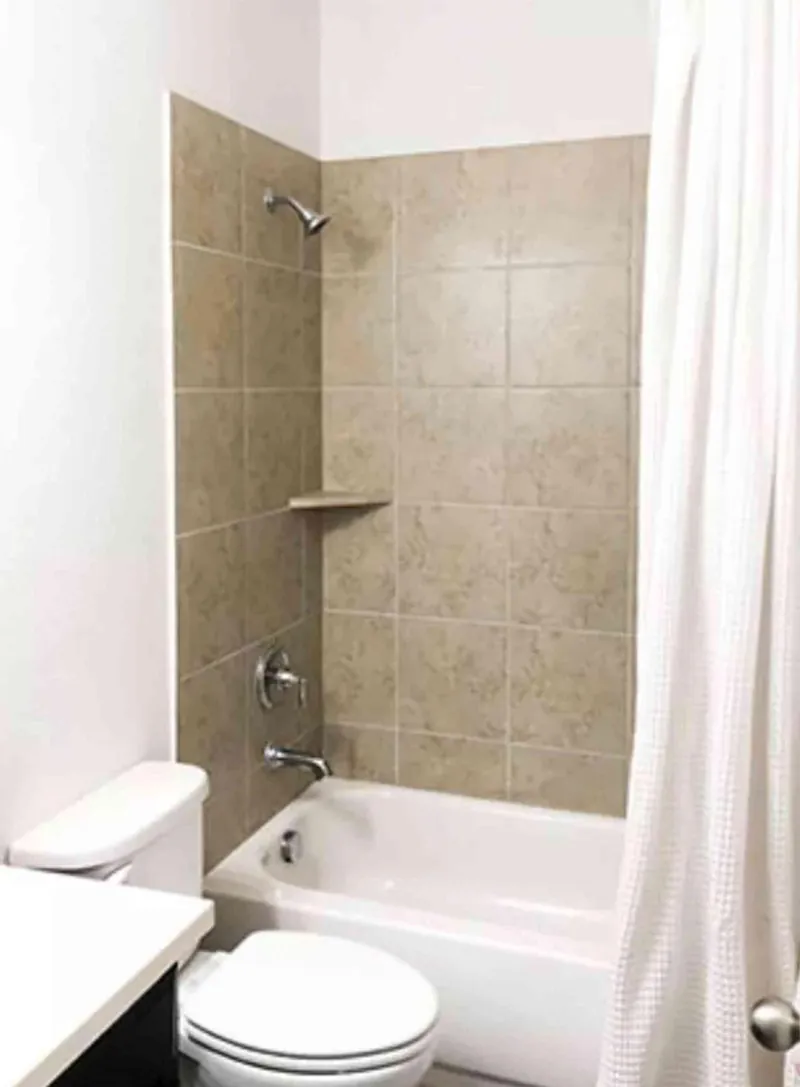 Baño con bañera: antes de la reforma